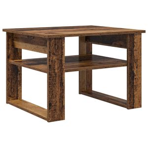 vidaXL Table basse Bois ancien 64 x 54 x 44 cm Bois d'ing&eacute;nierie