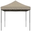vidaXL Tente de r&eacute;ception pliable escamotable taupe 440x292x315 cm