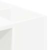 vidaXL Bureau Blanc 109 x 50 x 78 cm Bois d'ing&eacute;nierie