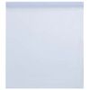 vidaXL Film de fen&ecirc;tre statique d&eacute;poli blanc 45x2000cm PVC