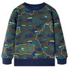 Sweatshirt pour enfants kaki fonc&eacute; 104