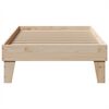 vidaXL Cadre de lit sans matelas 90x200 cm bois de pin massif
