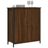 vidaXL Buffet ch&ecirc;ne marron 70x30x80 cm bois d'ing&eacute;nierie