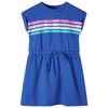 vidaXL Robe pour enfants avec cordon de serrage bleu cobalt 116