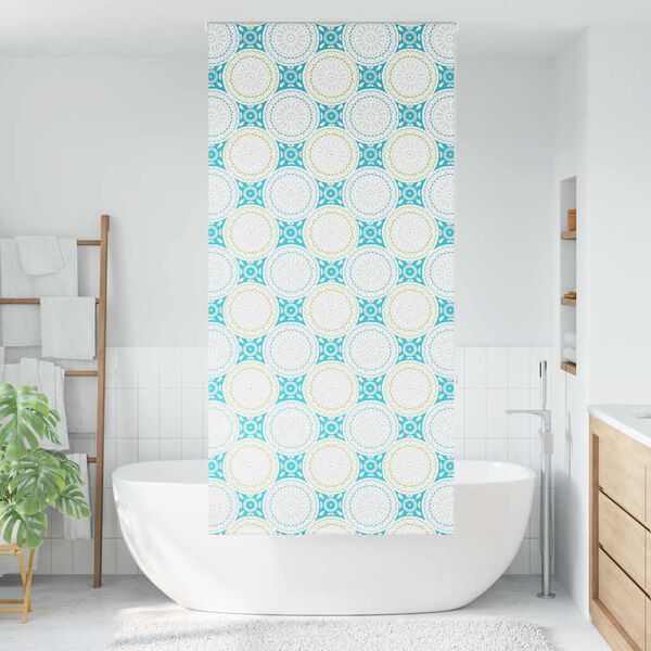 vidaXL Store enrouleur de douche 90x240 cm largeur du tissu 86 cm