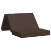 vidaXL Canap&eacute;-lit pliable 100 x 67 x 45 cm Taupe