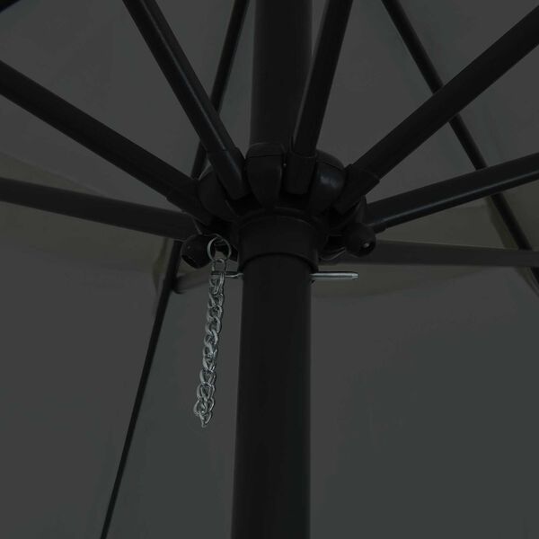 vidaXL Parasol de jardin Anthracite 395 x 395 x 245 cm