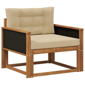 vidaXL Sofa de milieu ext&eacute;rieur Naturel
