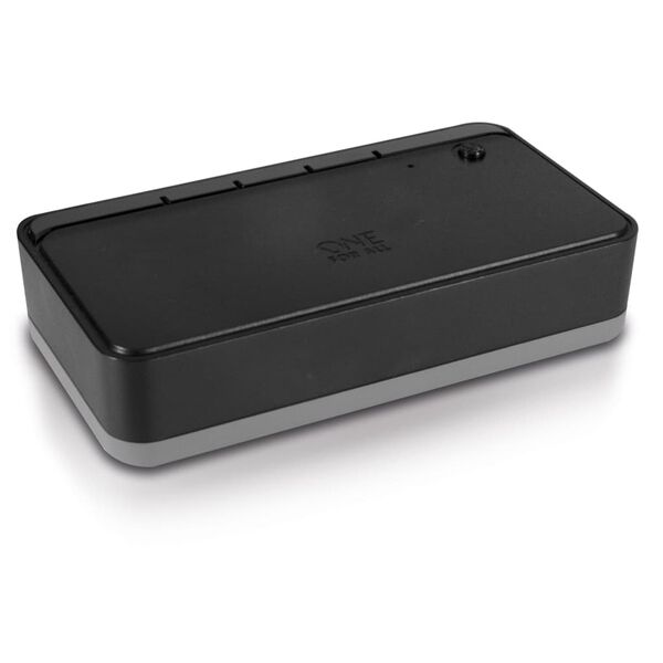 One For All Amplificateur de signal TV 4 voies 15,4x9x3,7 cm Noir