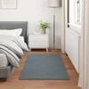 vidaXL Tapis en Fourrure Synth&eacute;tique de Lapin Olite Anthracite
