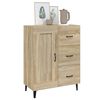 vidaXL Buffet Ch&ecirc;ne sonoma 69,5x34x90 cm Bois d'ing&eacute;nierie