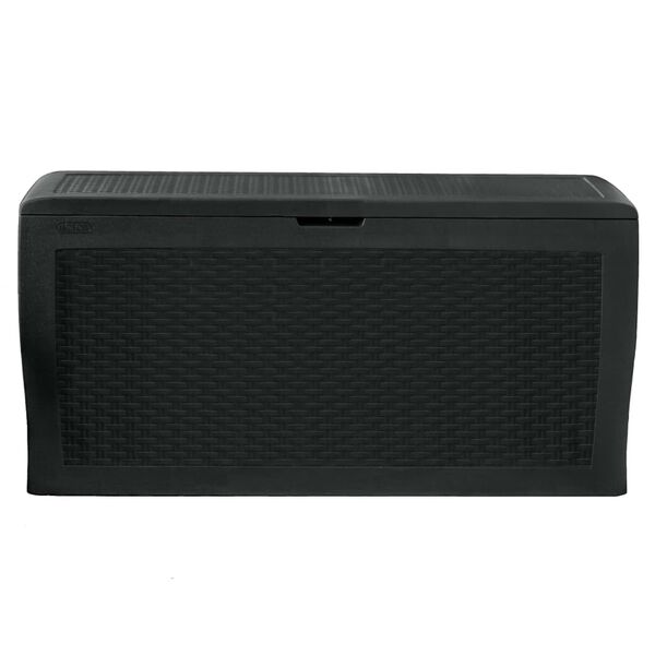 Keter Boîte de rangement Samoa 270 L Anthracite
