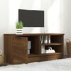 vidaXL Meuble TV Ch&ecirc;ne marron 80x35x36,5 cm Bois d'ing&eacute;nierie