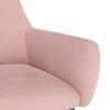 vidaXL Chaises &agrave; manger lot de 2 Rose Velours