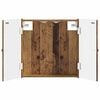 vidaXL Cabinet pour cible EDE Bois ancien 52,5 x 10,5 x 53,5 cm