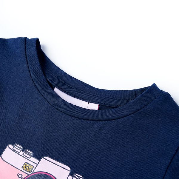 T-shirt pour enfants bleu marine 92