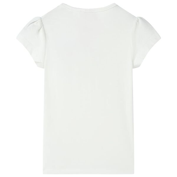 T-shirt pour enfants &eacute;cru 92