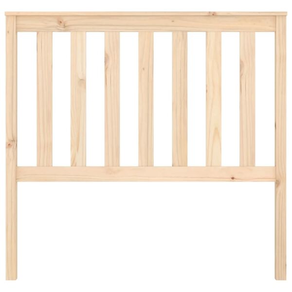 vidaXL T&ecirc;te de lit 106x6x101 cm Bois massif de pin