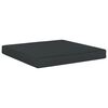 vidaXL Coussins de plancher de palette lot de 2 Anthracite Tissu