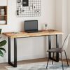 vidaXL Dessus de table rectangulaire 140x60x4 cm bois massif d'acacia