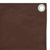 vidaXL Écran de balcon Marron 120x400 cm Tissu Oxford