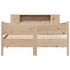 vidaXL Cadre de lit sans matelas 160x200 cm bois massif de pin