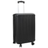 vidaXL Valise avec verrouillage Noir 34 x 23 x 55.5 cm Plastic ABS