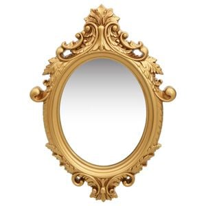 vidaXL Miroir mural style ch&acirc;teau 56x76 cm Dor&eacute;