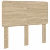 vidaXL Lit de Rangement Ch&ecirc;ne Sonoma 135 x 190 cm Bois d'ing&eacute;nierie