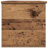 vidaXL Bo&icirc;te de Rangement avec stockage Bois Ancien 102 x 35 x 35 cm