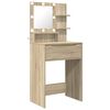 vidaXL Tables de maquillage pour chambre Ch&ecirc;ne Sonoma