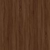 vidaXL Table d'appoint Chêne marron 40x40x35 cm Bois d'ingénierie