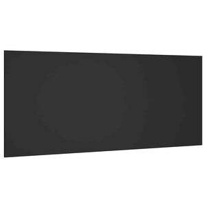 vidaXL T&ecirc;te de lit Noir 200x1,5x80 cm Bois d'ing&eacute;nierie
