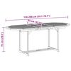 vidaXL Ensemble &agrave; manger d'ext&eacute;rieur 7 pcs Bois d'acacia solide