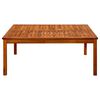 vidaXL Table basse de jardin 110x110x45 cm Bois solide d'acacia