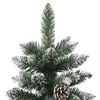 vidaXL Sapin de Noël artificiel avec 300 LED Vert 76 x 76 x 180 cm