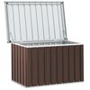 vidaXL Coffre de rangement de jardin Marron 109x67x65 cm