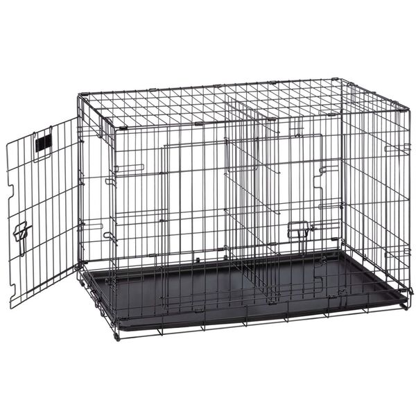 Ferplast Caisse pour chien Dog-Inn 90 92,7x58,1x62,5 cm Gris