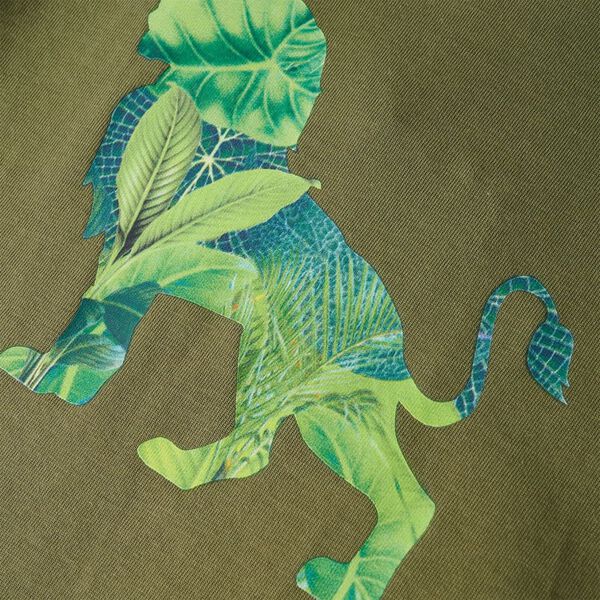 T-shirt pour enfants kaki 128