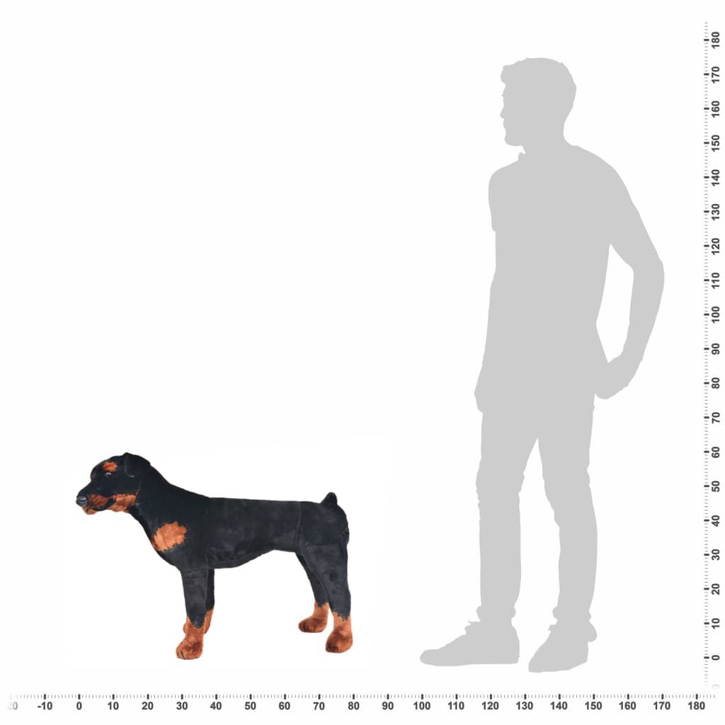 Peluche chien rottweiler clearance