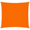 vidaXL Voile de parasol tissu oxford carr&eacute; 4x4 m orange