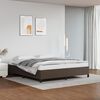 vidaXL Cadre de lit sans matelas marron 180x200 cm similicuir