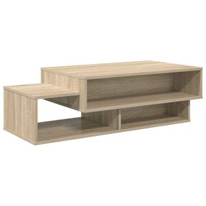 vidaXL Table basse Ch&ecirc;ne Sonoma 105 x 50 x 32,5 cm Bois d'ing&eacute;nierie
