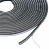vidaXL Joint brosse autocollant pour porte 5 m PP Gris