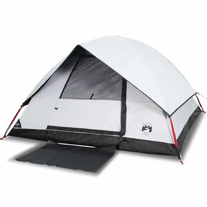 vidaXL Tente de camping &agrave; d&ocirc;me 4 personnes tissu occultant imperm&eacute;able