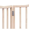 vidaXL Barri&egrave;re pour chien pliable 2 panneaux 160 cm bois de peuplier