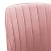vidaXL Chaises &agrave; manger lot de 2 Rose Velours