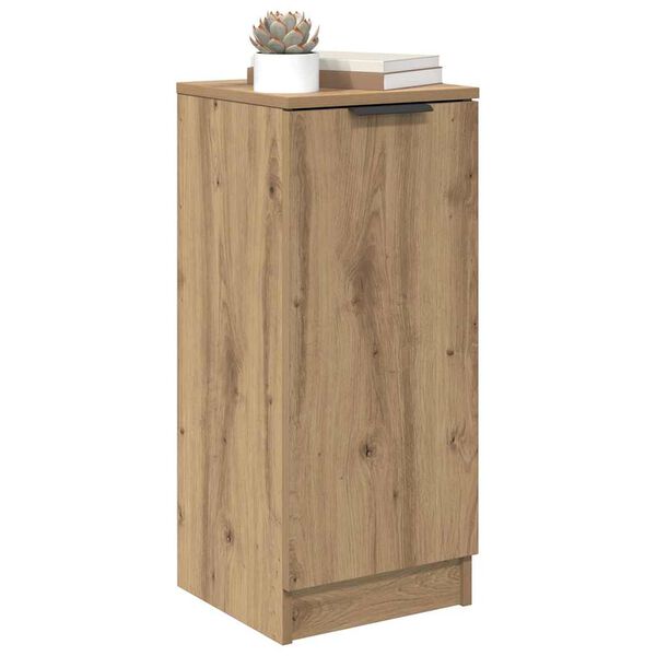 vidaXL Buffet Ch&ecirc;ne artisanal 30 x 30 x 70 cm Bois d'ing&eacute;nierie