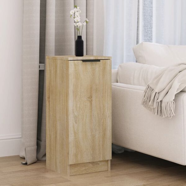 vidaXL Buffet Ch&ecirc;ne sonoma 30x30x70 cm Bois d'ing&eacute;nierie