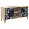 vidaXL Meuble TV DOKKUM 102 x 33 x 50 cm Sonoma Bois d'ing&eacute;nierie